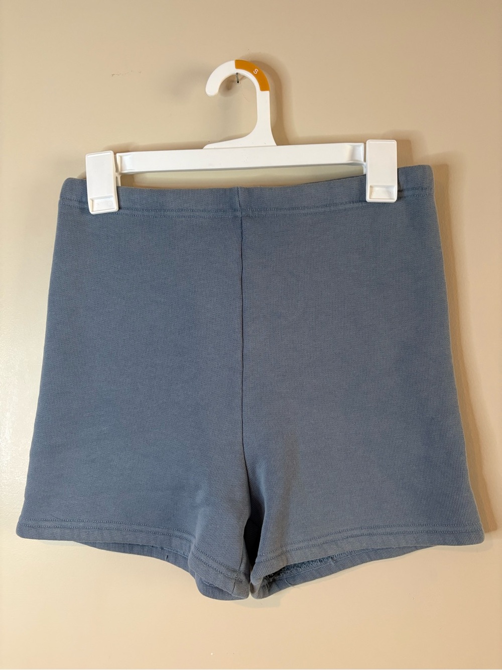 Olivaceous Steel Blue Knit Sweater Shorts NWT